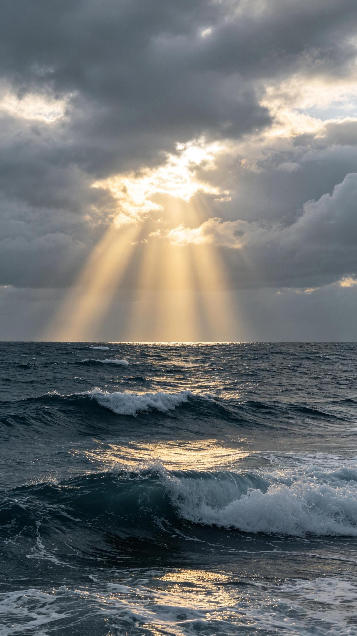 Vast Empty Sea Surface